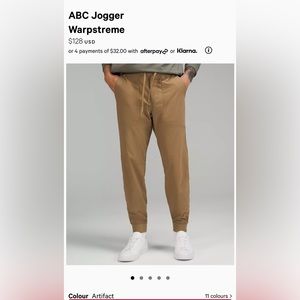 Lululemon Mens TALL Joggers